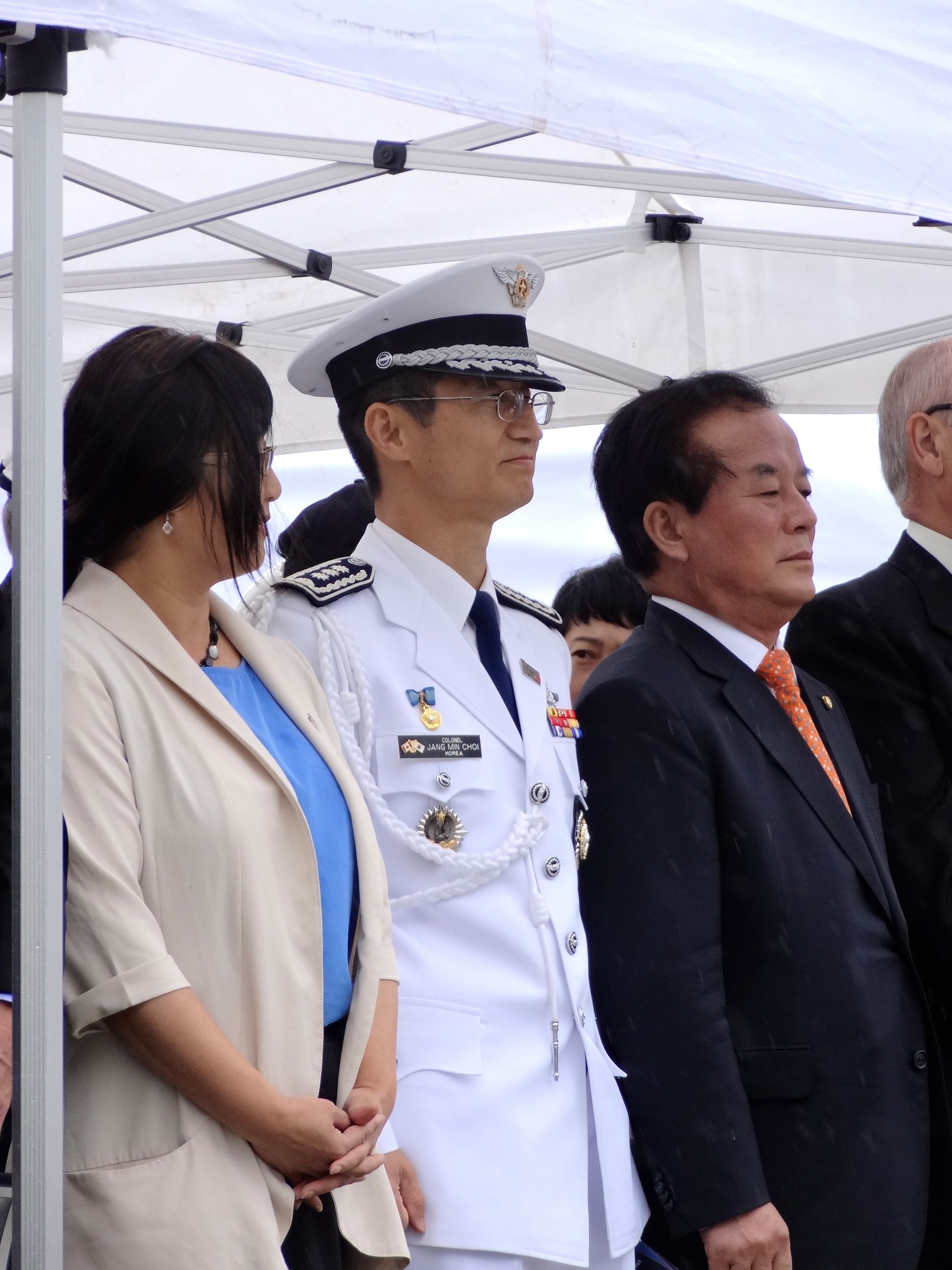 Korean Ambassador & Military Attach&eacute;