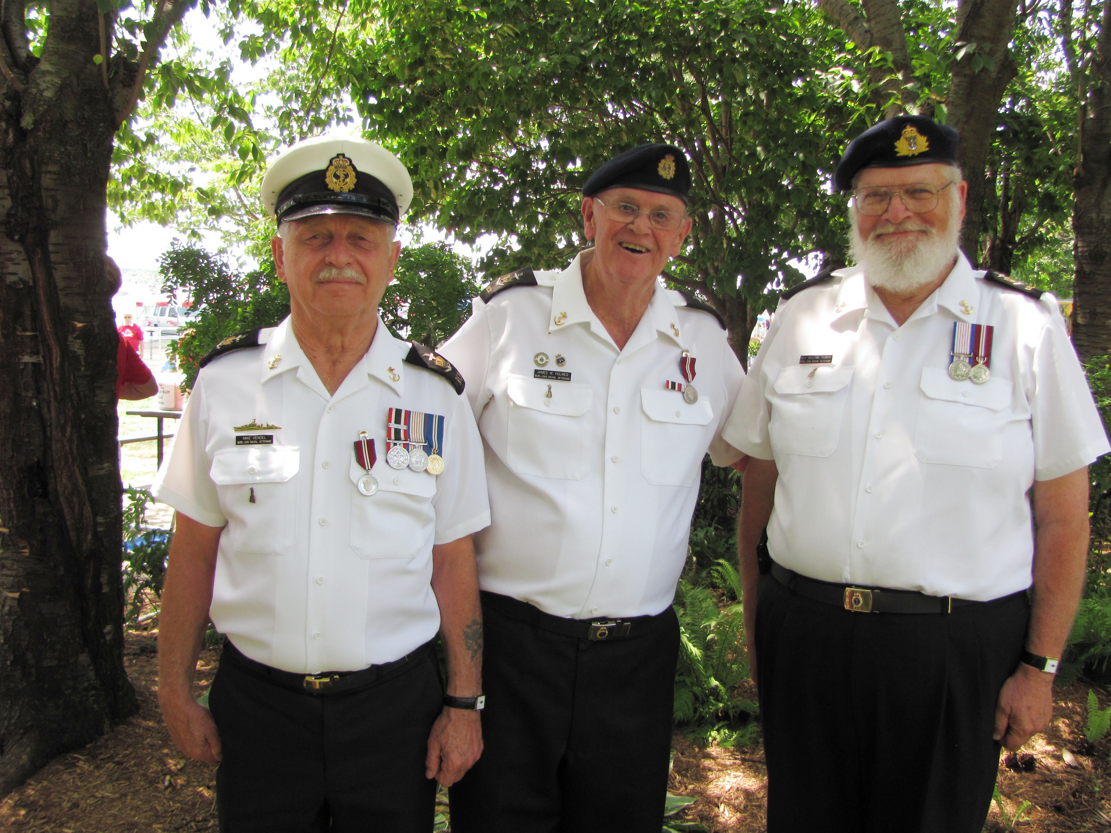 Mike Vencel - Parade Commander
James Holmes - We Remember Project
William Thomas - Service to Veterans, Community