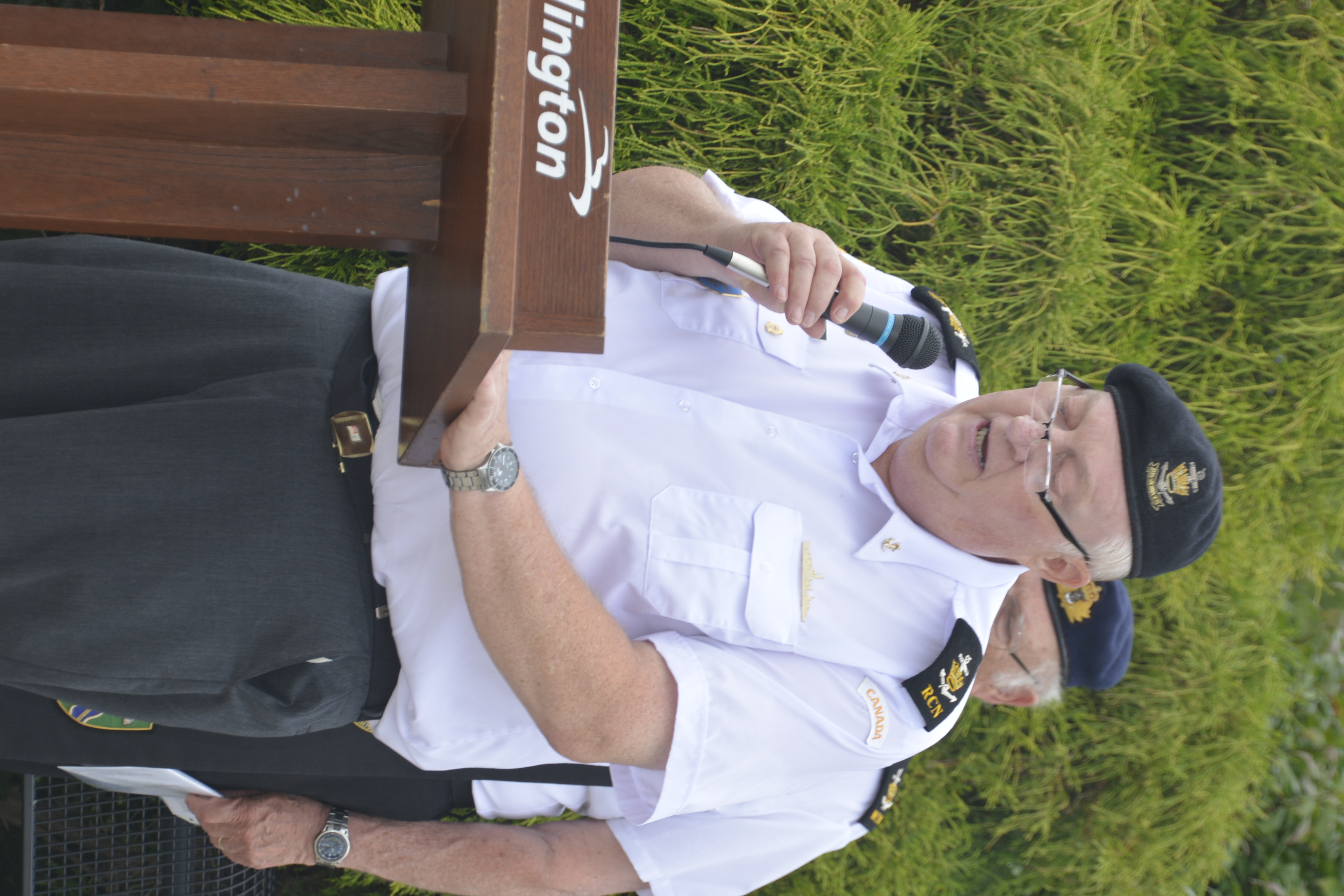 Peter Lorimer sings the  Korean Anthem