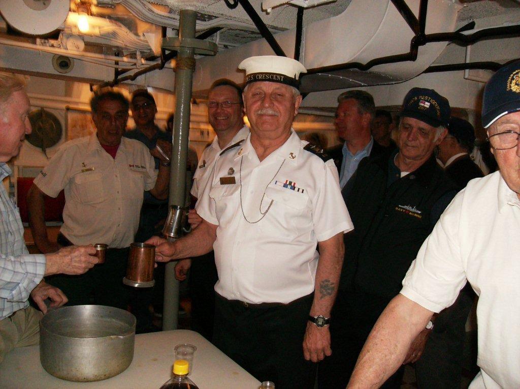 Up Spirits!  We still issue a "Tot" on special occassions