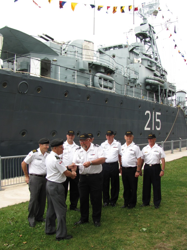 BONV's also volunteer at HMCS Haida